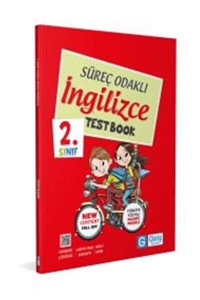 Giriş Yayınları GİRİŞ 2.Sınıf Süreç Odaklı İngilizce Test Book New Content