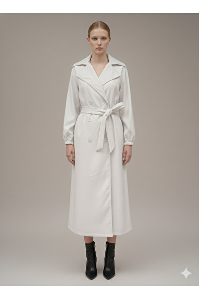 HeviStor Women's Trench Coat, a Quality Fabric