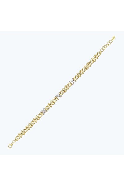 Altınbaş Altın Çiçek Bileklik