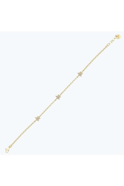 Altınbaş Altın Yıldız Zincir Bileklik
