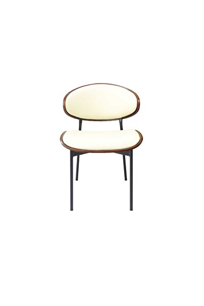 ARTA DOOR Calypso Chairs Cream Eco-Leather, - Scandinavian, Modern, HoReCa, Kitchen, Living Room, Office