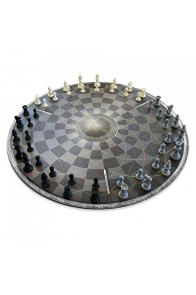 MIKAMAX Fun & Friends Three-player Chess Game