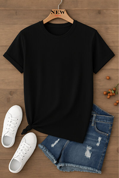 New Shine Bez štampe Oversize kroj Unisex T-shirt