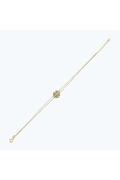 Altınbaş Altın Yonca Bileklik