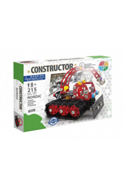 Alexander Toys Nordic Snow Tractor Construction Set, 215 pieces