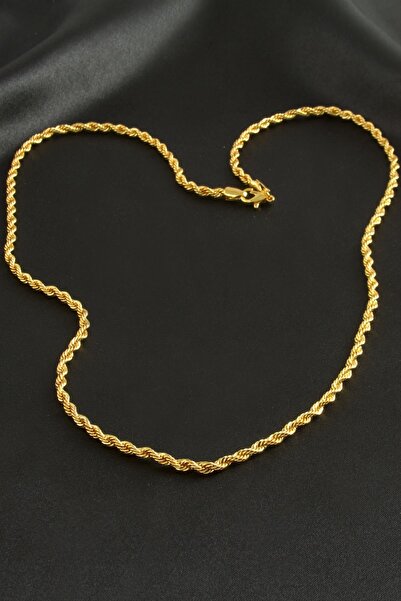 Ronanna قلادة سلسلة ملتوية من إم تي إكس دي بي إن (174051) 60 سم - أصفر