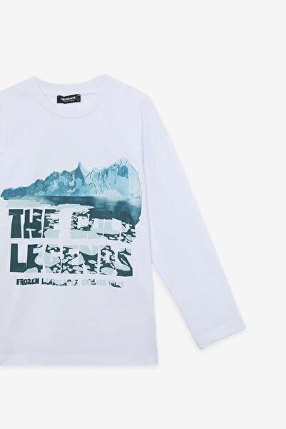 Nebbati Bg Store Boy White Tshirt