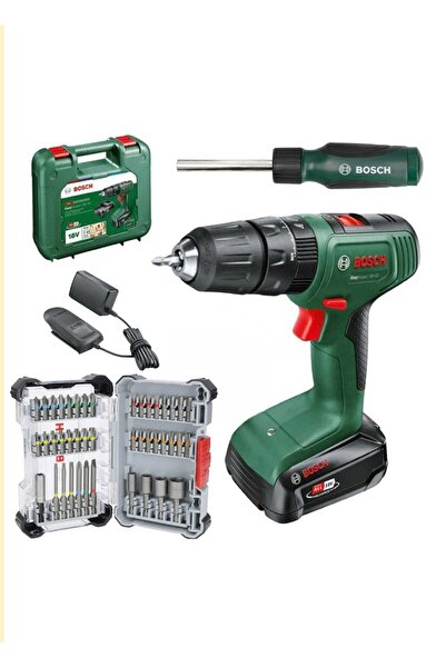 Bosch Easyımpact 18V-40 Akülü Vidalama (TEK) Batarya 2 Ah,43 Parça Vidalama U...