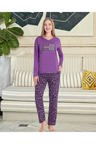 Aydoğan Atlas Long Sleeve Women's Pajama Set