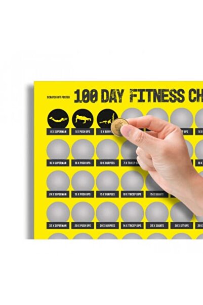 OOTB Poster razuibil „100 de zile de fitness”