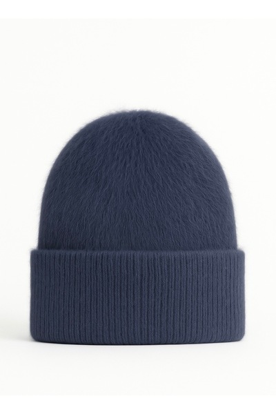 Butik Kadın Yumuşacık Akrilik Kumaş Saçaklı Tüylü Bere – Sıcak Tutucu Kışlık Şapka