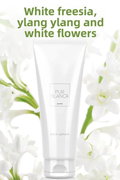 AVON Pur Blanca Perfume and Body Lotion Gift Set