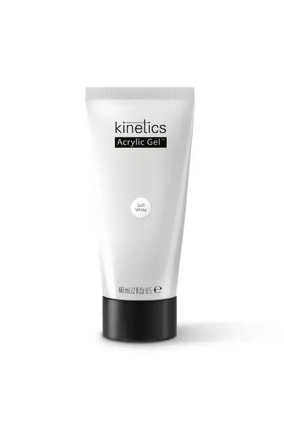 Kinetics Nails Kinetics Acrylic Gel Soft White in tube 60ml