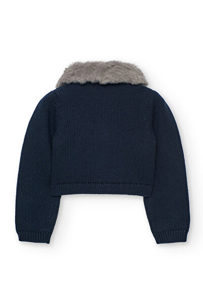 Boboli Дівчачий плюшевий кардиган