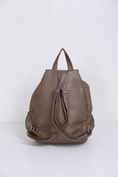 change time Casual Backpack with Front Flap Pocket and Zipper, 4 Compartments Width:31 cm Length:40Cm Bottom:8Cm