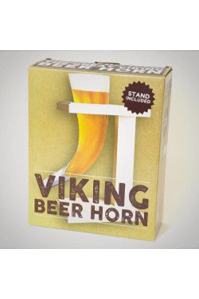 The Source Viking Beer Drinking Horn Glass