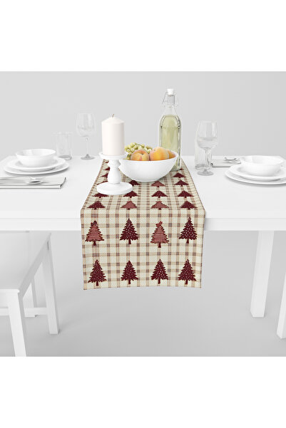 Filamente Digital Printed Runner - New Year / Christmas Patterned - 140X40 cm