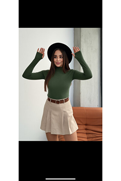 yenitrend PARMAK GEÇİRMELİ MODAL KUMAŞ BALIKÇI YAKA BODY