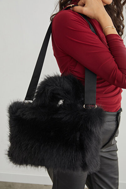 Fulla Moda Plush Arm and Shoulder Bag