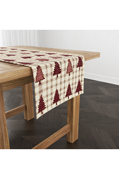 Filamente Digital Printed Runner - New Year / Christmas Patterned - 140X40 cm