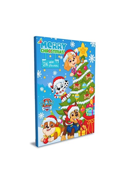OEM Calendar de Advent cu ciocolată cu lapte Patrula Cățelușilor 50g, 24 de f...