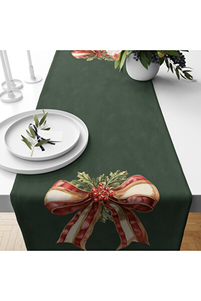 Filamente Digital Printed Runner - New Year / Christmas Patterned - 140X40 cm