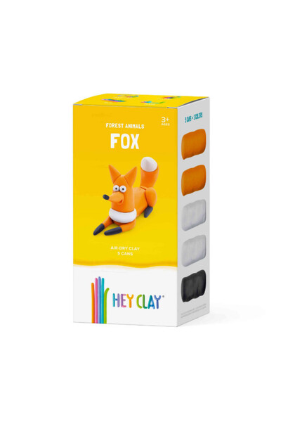 Hey Clay Set Animale de pădure - Vulpe