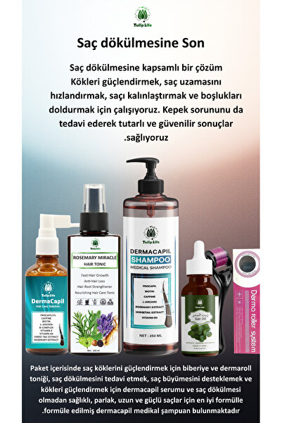 Tuliplife Effective Procapil & Biotin, a Natural and Definitive Solution That Helps Prevent Hair Loss and Promotes Hair Growth.