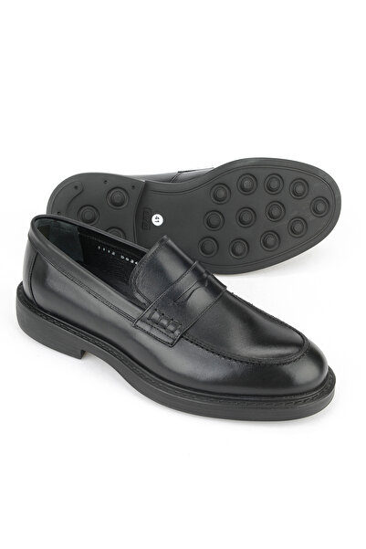 Ziya , Ανδρικά παπούτσια από γνήσιο δέρμα 15350Z1112 Μαύρο