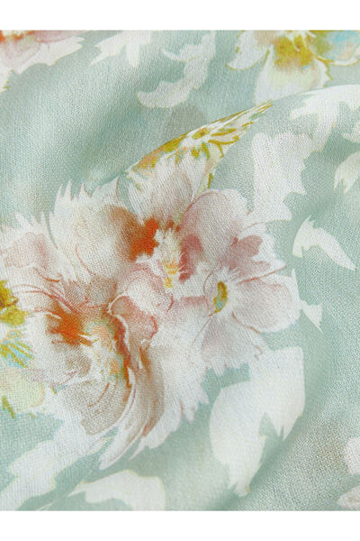 LC Waikiki Green Patterned Women's Shawl