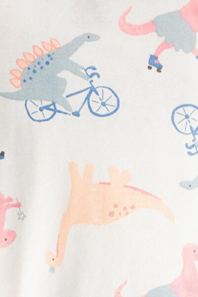 Carter's Kız Bebek Ekru Pijama Set