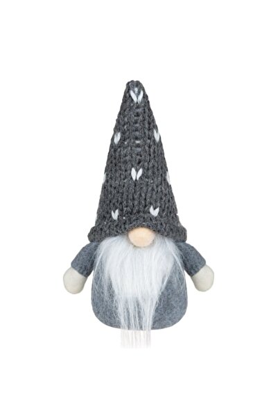 OEM Christmas figurine, gray gnome, 17 cm