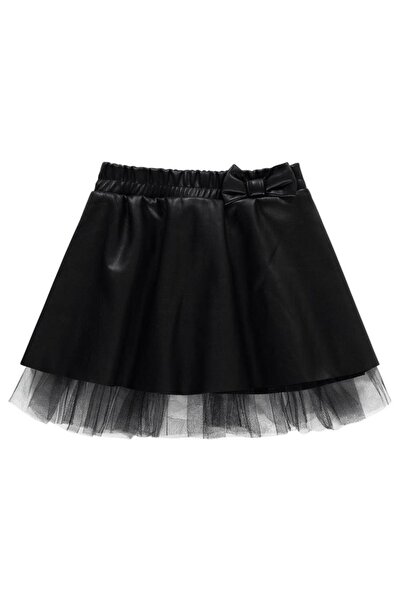 Civil Baby Faux Leather 9-18 Months Skirt - Black 12-18 Months