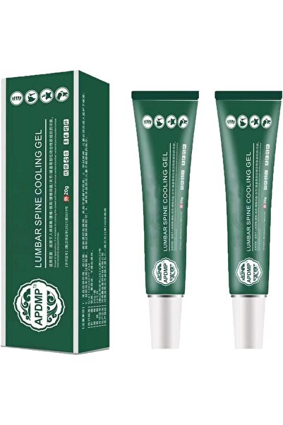 Coumas Lumbar Cold Compress Gel — Cooling & Soothing, Relieves Back Pain, Portable (Pack of 2)