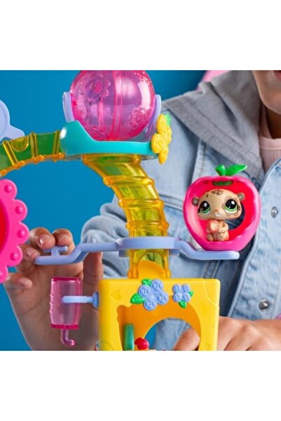 Littlest Pet Shop Fun Factory Playset figurine set, Littlest Pet Shop, Multicolor