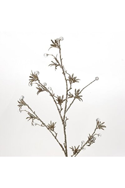 OEM Creangă decorativă aurie cu sclipici 102 cm