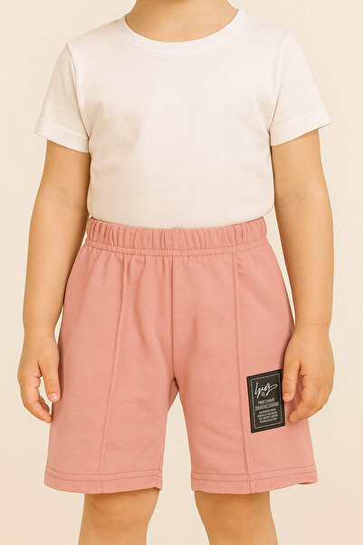 Serena Children's sports shorts with decorative stripe