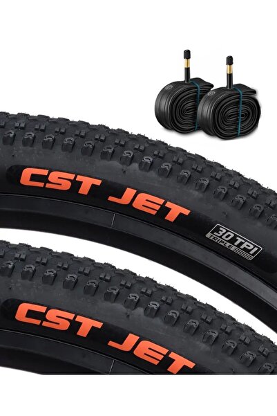 heugers CST Jet 27.5 x 2.10 MTB ÖN+ARKA İç ve Dış Lastik Seti – Kum, Asfalt, Hareket ve Sert Zemin Uyumlu