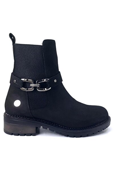 Mammamia 1785 24Kb Women's Casual Boots Black Nubuck