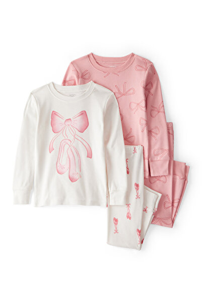 Carter's Girl's Ecru Pajama Set