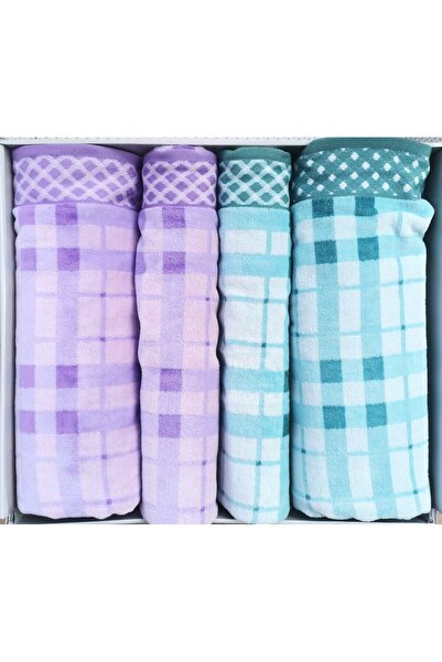 Özdilek WEAVE GREEN-LILA NAJBOLJI SET ZA KUPATILU