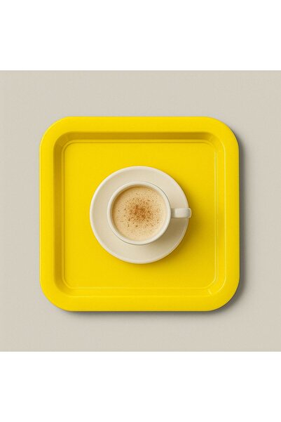 The fabrication Colorful Unbreakable Plastic Square Flat Coffee & Tea & Desse...