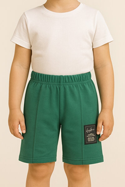 Serena Children's sports shorts with decorative stripe