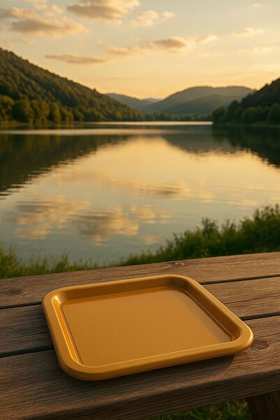 The fabrication 2-Piece Colorful Unbreakable Plastic Square Flat Coffee & Tea...