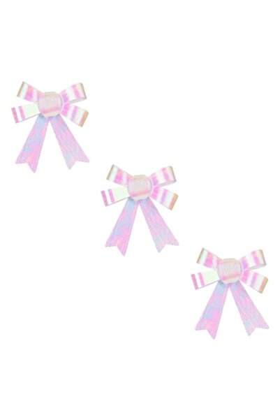 OEM Funde decorative holografice de Crăciun, 14x10 cm, 3 buc.