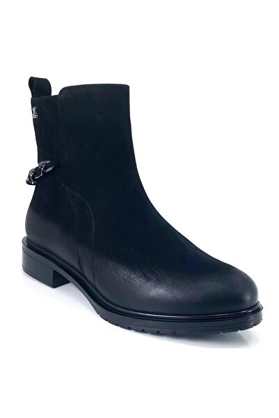 Venüs 20742 24Kb Women's Daily Boots Black Nubuck