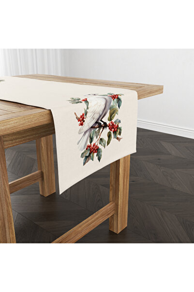 Filamente Digital Printed Runner - New Year / Christmas Patterned - 140X40 cm