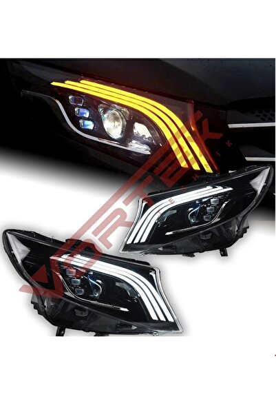 Genel Markalar Vito W447 Ön Far Seti (Maybach Görünüm) 2014 Sonrası Uyumlu