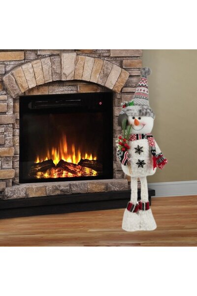 OEM Christmas Decoration, Figure, Snowman, White, Gray, Shovel, 75cm, DCJ157