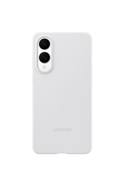 Samsung Husă de protecție pentru Galaxy S25 Edge din silicon, gri deschis